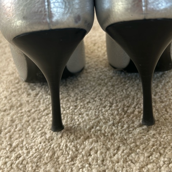 Stuart Weitzman Outwest Metallic calfskin stiletto western boot - Picture 10 of 14